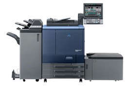 Konica Minolta bizhub c6000L digital printer and scanner